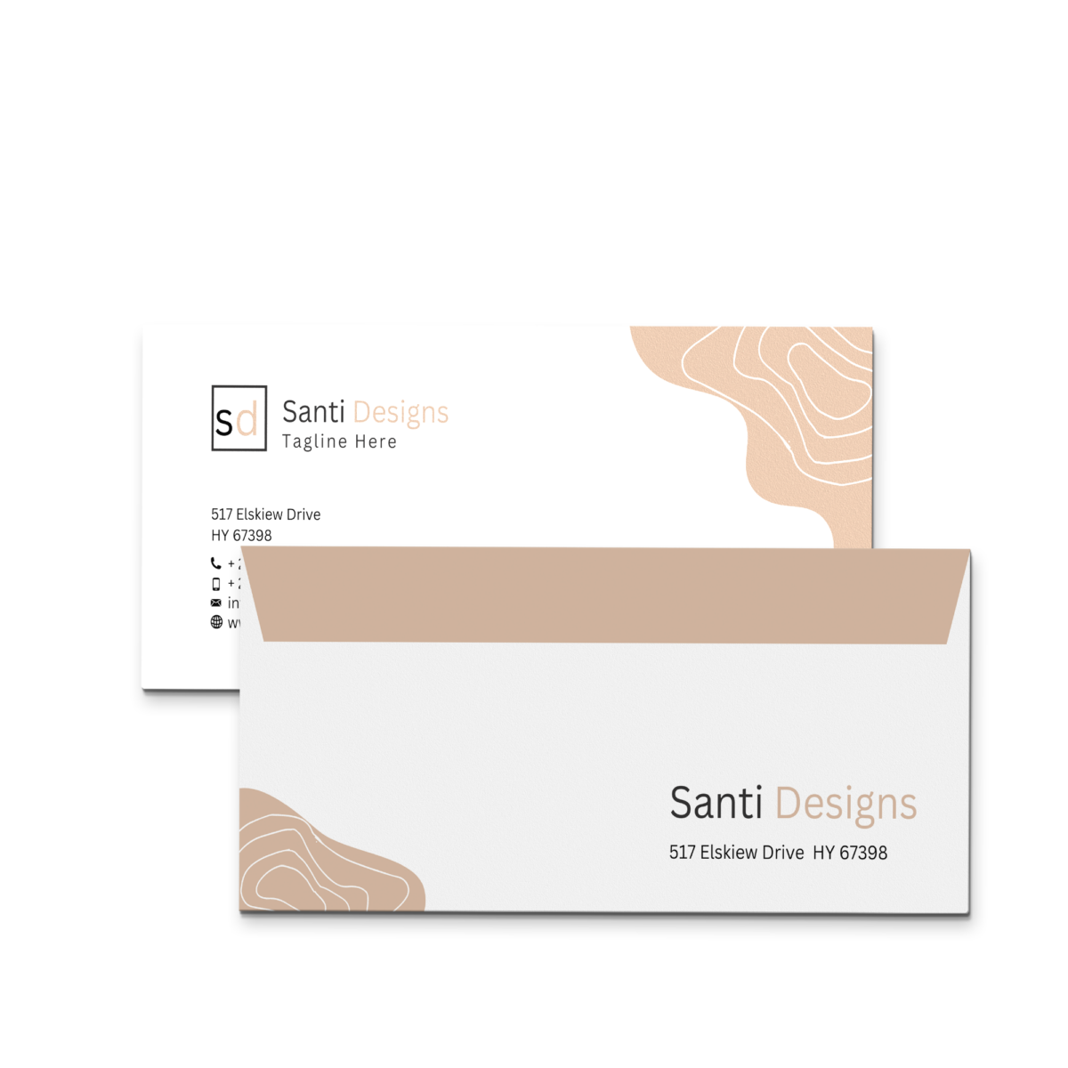 Tawny Tan Envelope